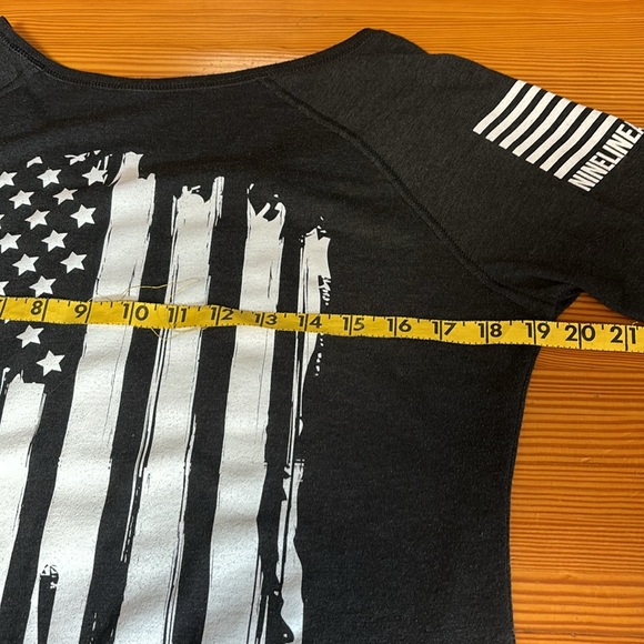 Nine Line America Long Sleeve Top size M - Picture 5 of 6